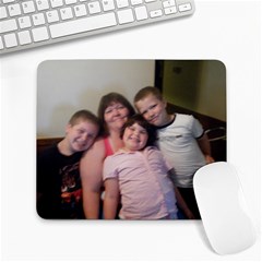 My family pad - Large Mousepad