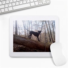 Nature dog - Large Mousepad