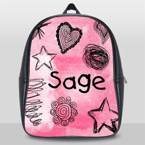 Sage s New Backpack! By Sharon M  Blair Front