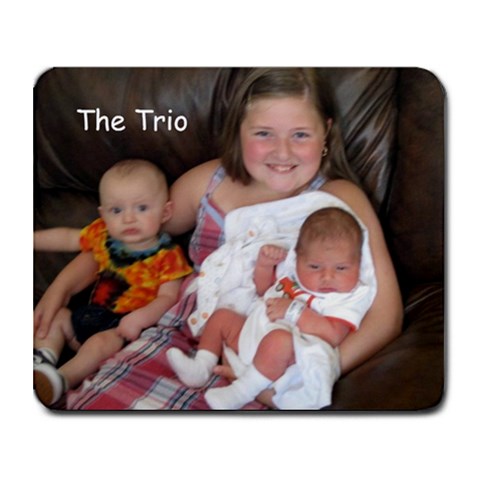 The Trio By Lacey Fliger 9.25 x7.75  Mousepad - 1
