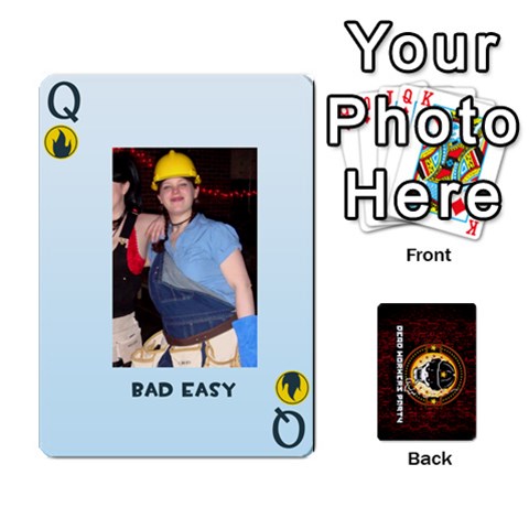Queen Dwp Cards New By Brent Front - SpadeQ