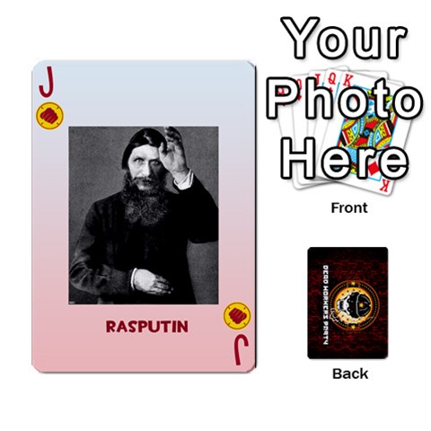 Jack Dwp Cards New By Brent Front - DiamondJ