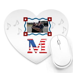 Family Heart - Heart Mousepad