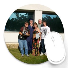 Cody s Graduation Day 6-15-2010 - Round Mousepad