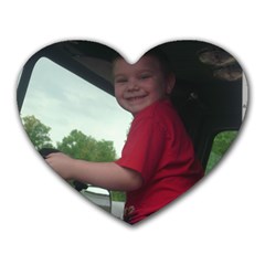 my son - Heart Mousepad