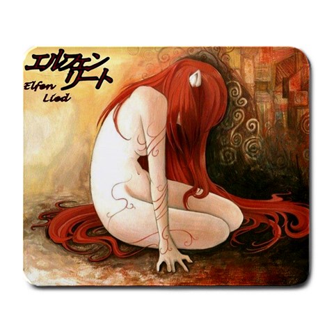 Elfen Lied Mousepad By James Kinsella Front