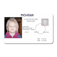 Fake ID - Magnet (Rectangular)