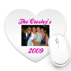 crosley - Heart Mousepad