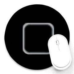 Home button - Round Mousepad