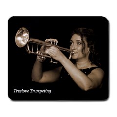 Truelove Trumpeting - Large Mousepad