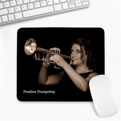 Truelove Trumpeting - Large Mousepad