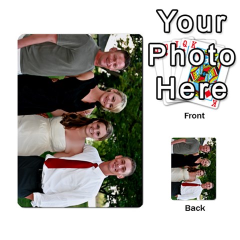 Ashley Dallas Reception Cards Done By Jeannie Deno Back 1
