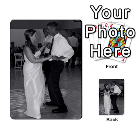 Ashley Dallas Reception Cards Done By Jeannie Deno Back 6