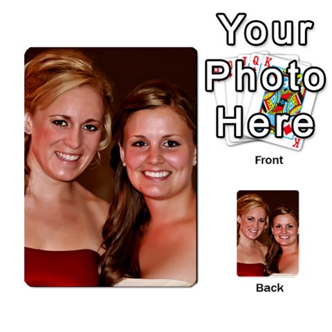 Ashley Dallas Reception Cards Done By Jeannie Deno Back 12