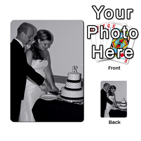 Ashley Dallas Reception Cards Done By Jeannie Deno Back 31