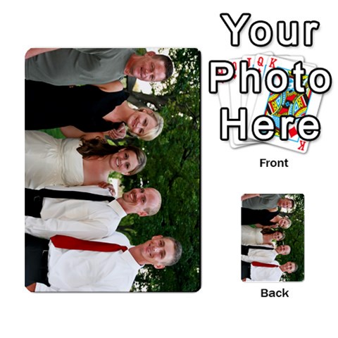 Ashley Dallas Reception Cards Done By Jeannie Deno Front 33