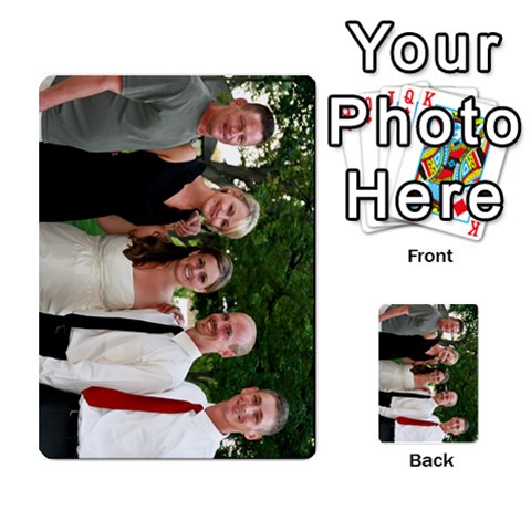 Ashley Dallas Reception Cards Done By Jeannie Deno Front 37