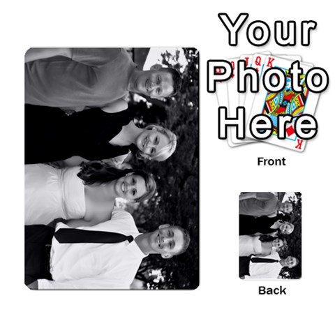 Ashley Dallas Reception Cards Done By Jeannie Deno Back 5