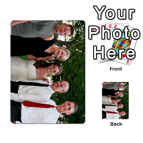 Ashley Dallas Reception Cards Done By Jeannie Deno Front 49