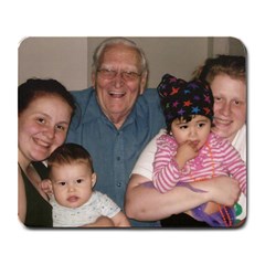 Grandpas visit - Large Mousepad