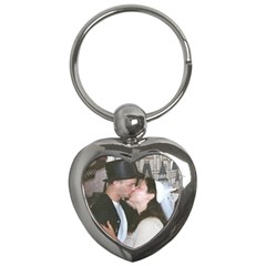 honeymoon pic - Key Chain (Heart)