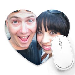 bff - Heart Mousepad