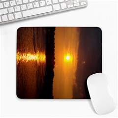 sunset - Large Mousepad