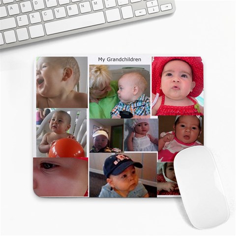 Grandchildren Pad By Debbie Burks 9.25 x7.75  Mousepad - 1
