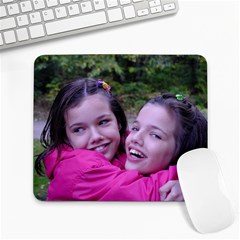 Me and my twin! - Large Mousepad