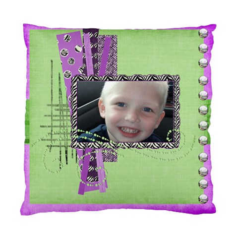 Purple Pillow By Brooke Back