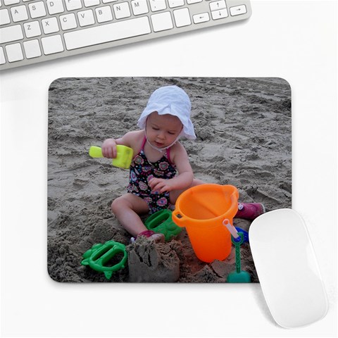 Beachy Mouse Pad By Jennifer Newman Front