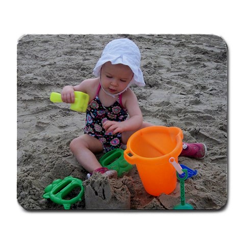 Beachy Mouse Pad By Jennifer Newman Front