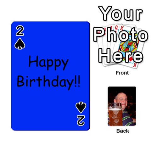 Timmy Cards By Kelly Corder Front - Spade2
