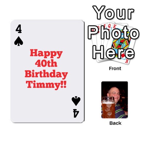 Timmy Cards By Kelly Corder Front - Spade4