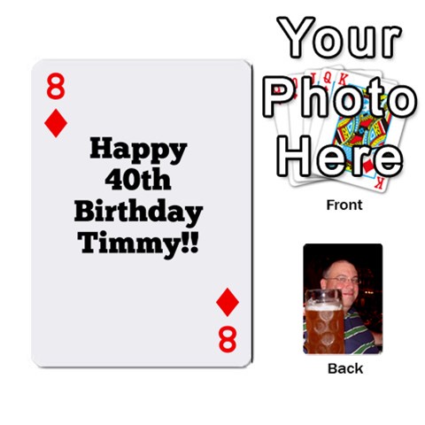 Timmy Cards By Kelly Corder Front - Diamond8