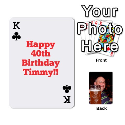 King Timmy Cards By Kelly Corder Front - ClubK