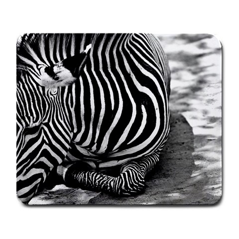 Zebra Mousepad By Julie Talbot Front