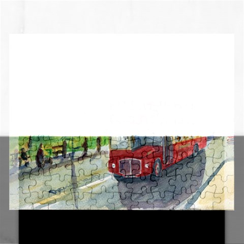 Northern Routemaster Bus Jigsaw By David Marsh Front