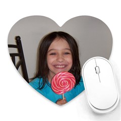 Briannes mouse pad - Heart Mousepad