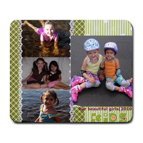 Girls By Rachel Goguen Smith 9.25 x7.75  Mousepad - 1