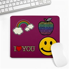 Smiley Face - Collage Mousepad