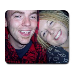 The happy couple - Large Mousepad
