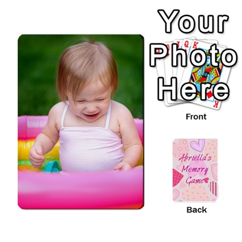 Memory Cards By Christina Front - Heart4