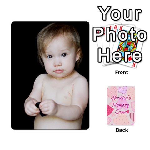 Memory Cards By Christina Front - Heart5