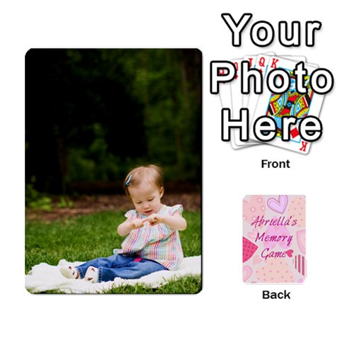 Memory Cards By Christina Front - Heart8