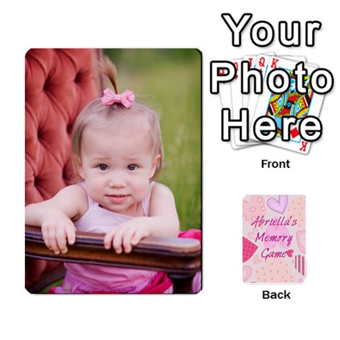 Memory Cards By Christina Front - Heart9