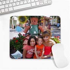  3 Kids in Orange  Dollywood 2010 - Large Mousepad