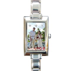 Ladies Watch - Rectangle Italian Charm Watch