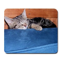 Sleepy Percy - Large Mousepad