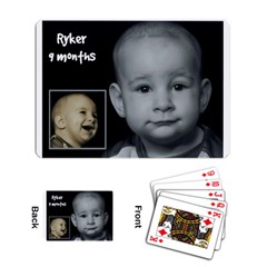 turtle 9 months - Playing Cards Single Design (Rectangle)